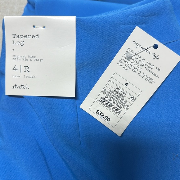 A New Day Women's Tapered High Rise Ankle Length Tailored Trousers - Picture 5 of 12